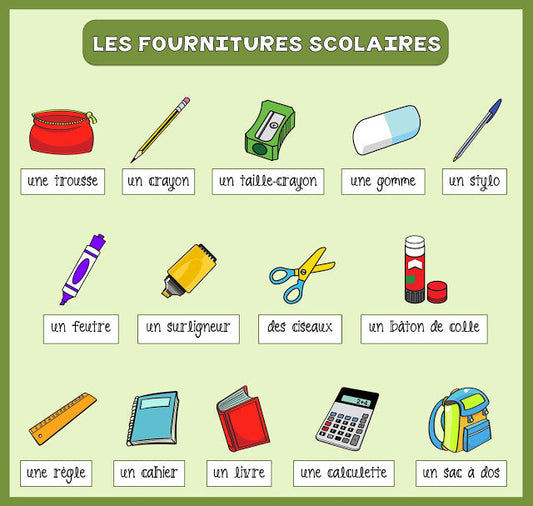 Rentrée scolaire 2026 : Liste complète de fourniture indispensables